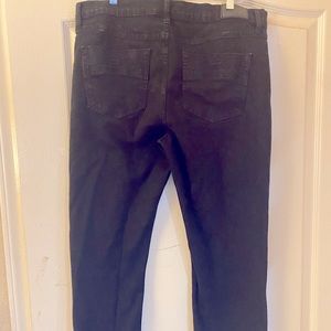 Tillys RSQ Mens Black Distressed Skinny Jean W36XL32